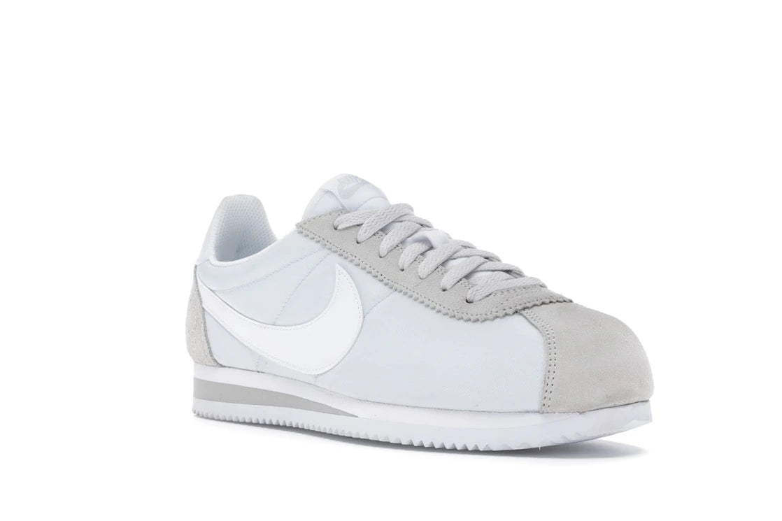 Nike Classic Cortez Nylon Pure Platinum (Women's) - vue secondaire A