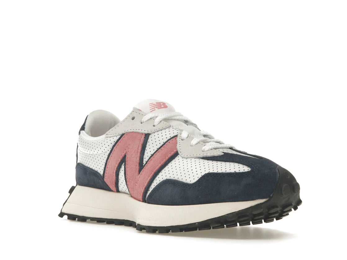 New Balance 327 White Natural Pink - vue secondaire A