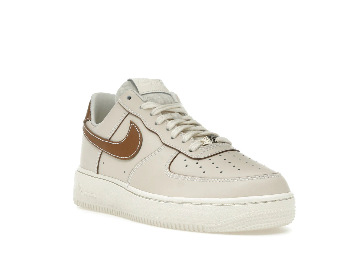 Nike Air Force 1 '07 Pearl White Pale Ivory Sail Light British Tan - vue secondaire A
