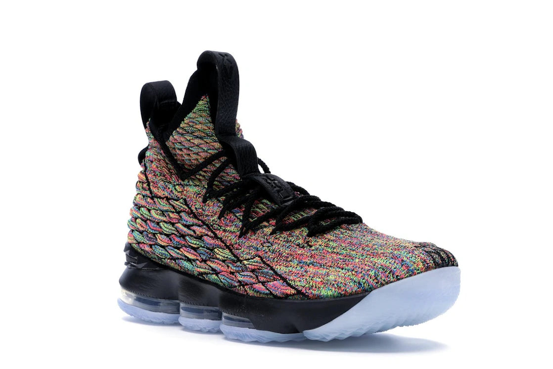 Nike LeBron 15 Multi-Color - vue secondaire A