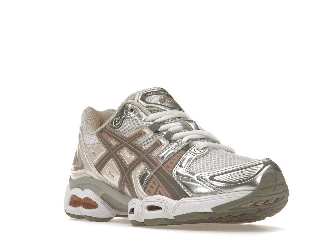 ASICS Gel-Nimbus 9 White Oatmeal (Women's) - vue secondaire A