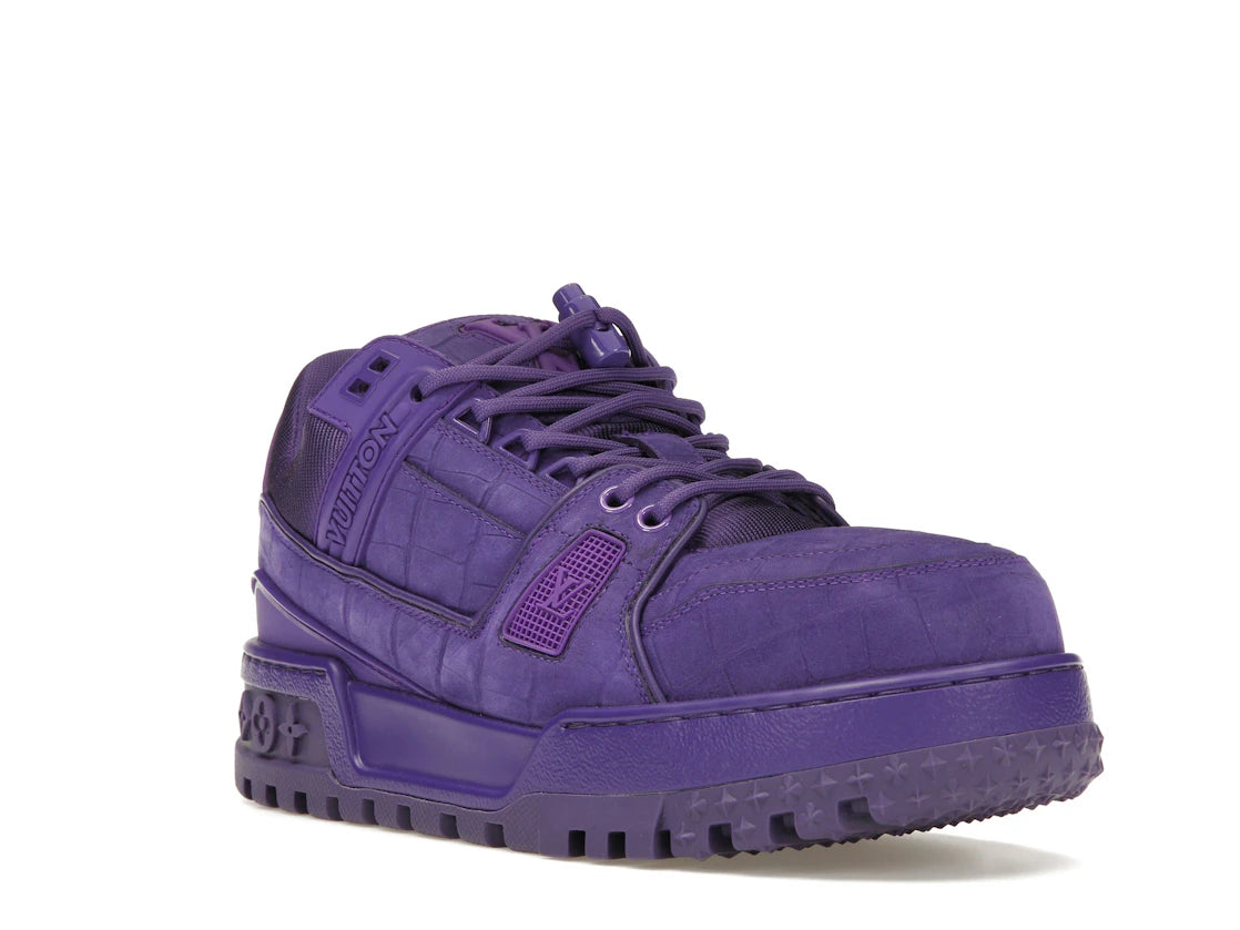 Louis Vuitton LV Trainer Maxi Sneaker Violet - vue secondaire A