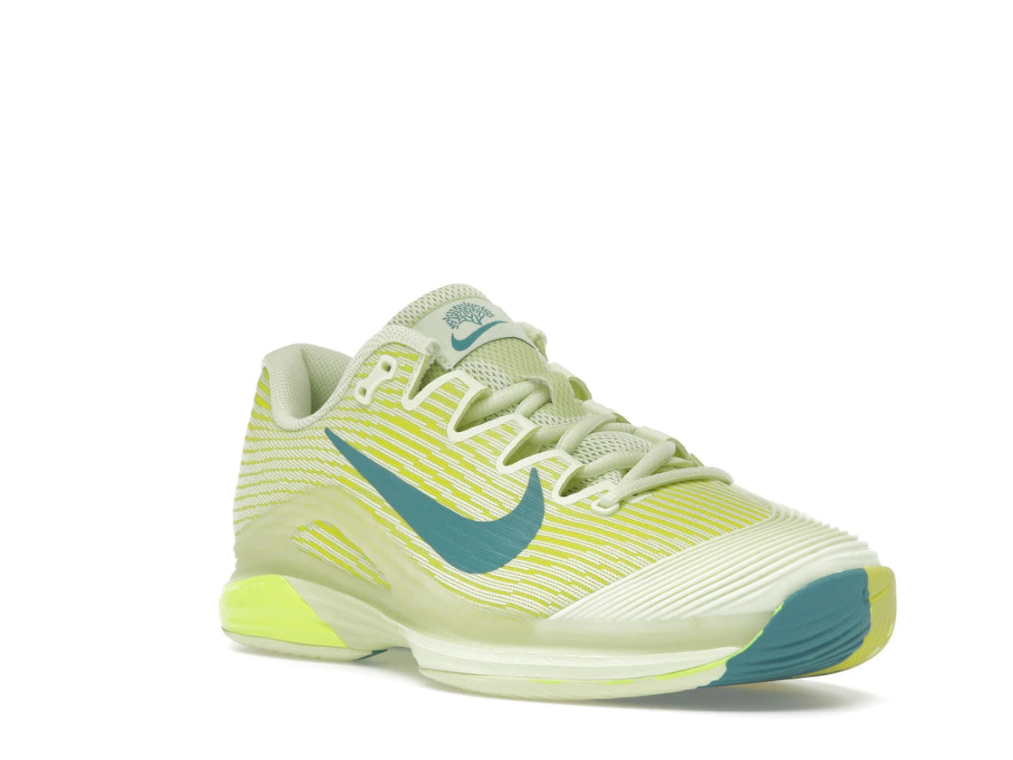 Nike Court Vapor 12 HC Premium Luminous Green High Voltage White Mineral Teal (Women's) - vue secondaire A