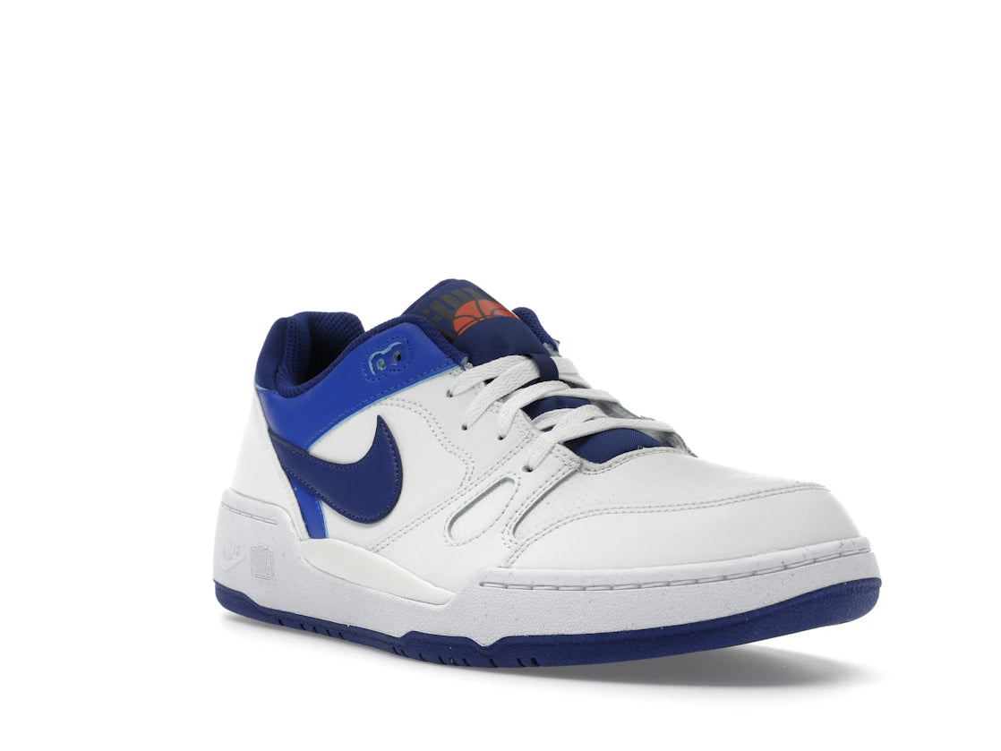Nike Full Force Low Summit White Racer Blue Deep Royal Blue - vue secondaire A