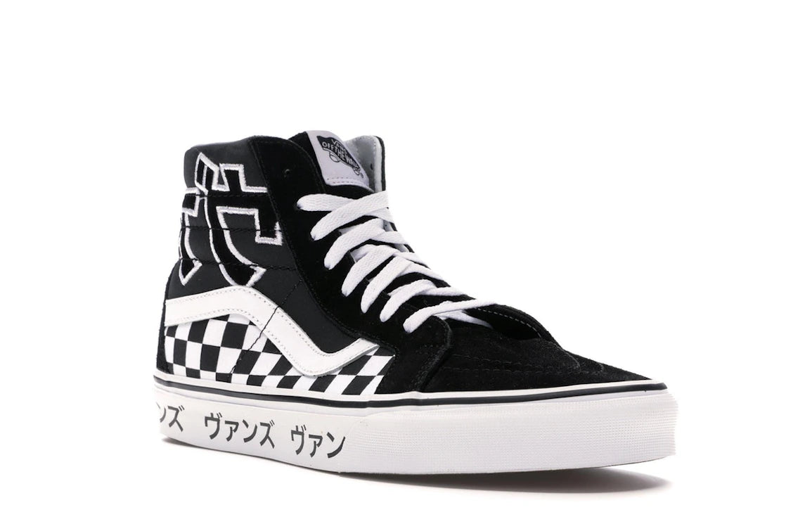 Vans Sk8-Hi Japanese Type Black White - vue secondaire A