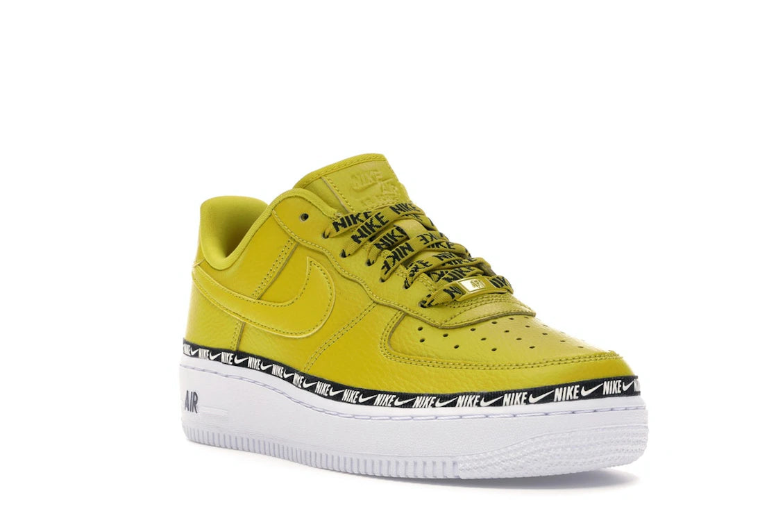 Nike Air Force 1 Low Overbranding Bright Citron (Women's) - vue secondaire A