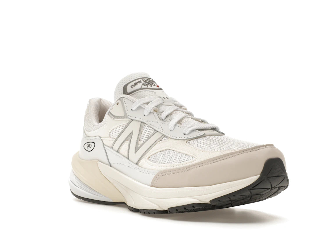 New Balance 990v6 MiUSA White Sea Salt - vue secondaire A