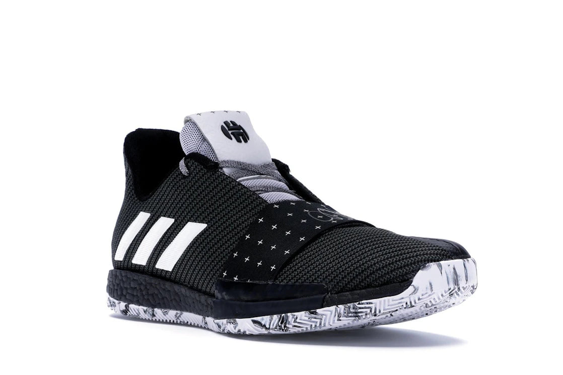 adidas Harden Vol. 3 Black White - vue secondaire A