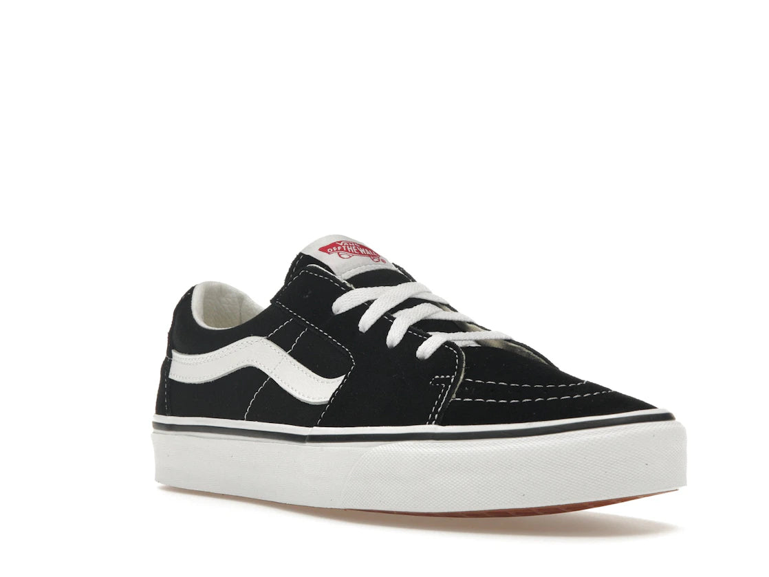 Vans Sk8-Low Black White - vue secondaire A