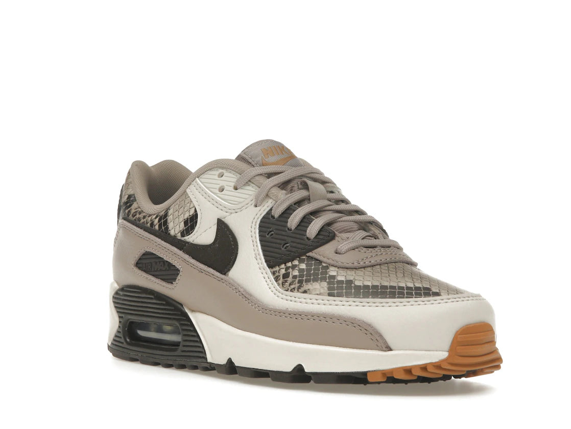 Nike Air Max 90 SE Tan Snakeskin (Women's) - vue secondaire A