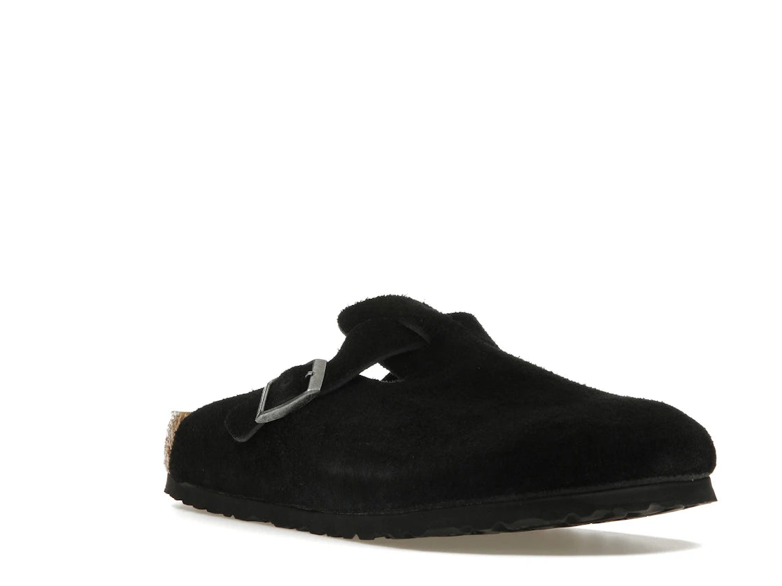 Birkenstock Boston Suede Black - vue secondaire A