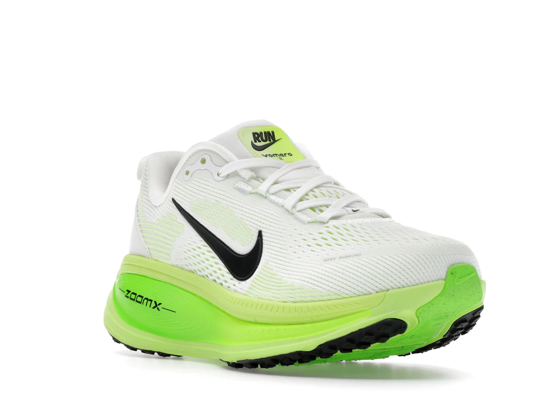 Nike Vomero 18 White Electric Green Volt (Women's) - vue secondaire A