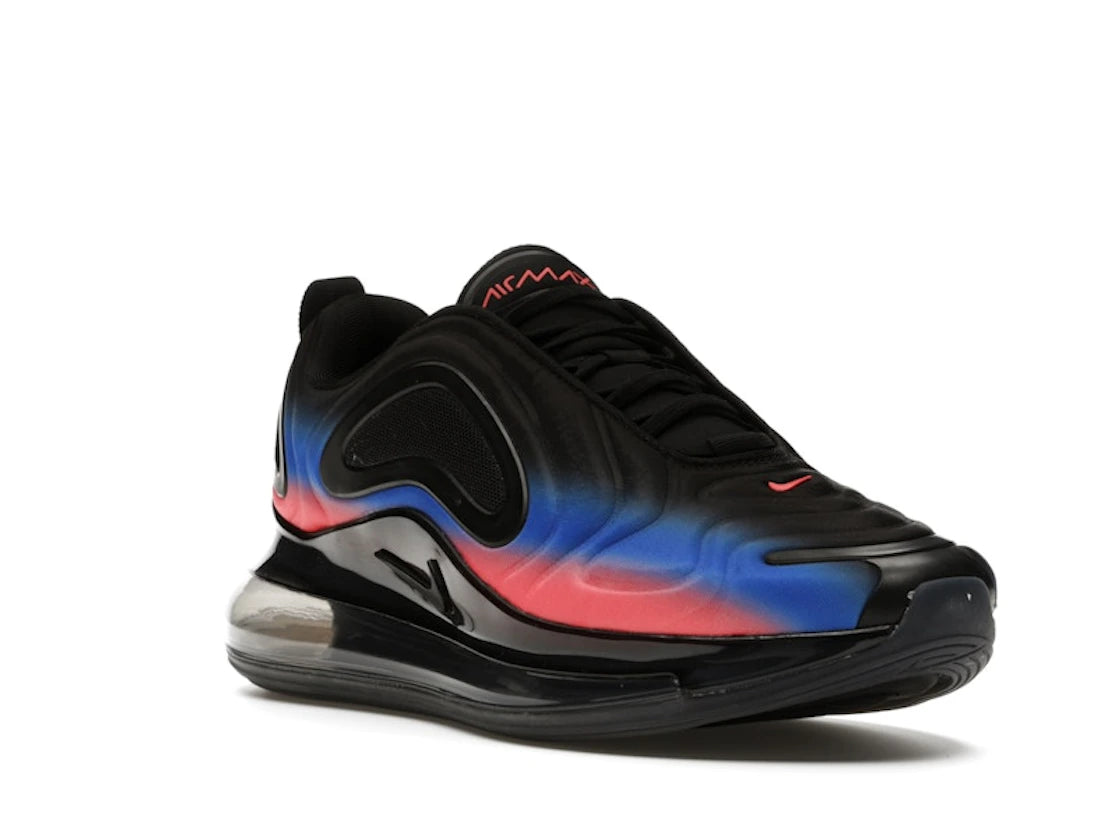 Nike Air Max 720 Black Flash Crimson Racer Blue - vue secondaire A