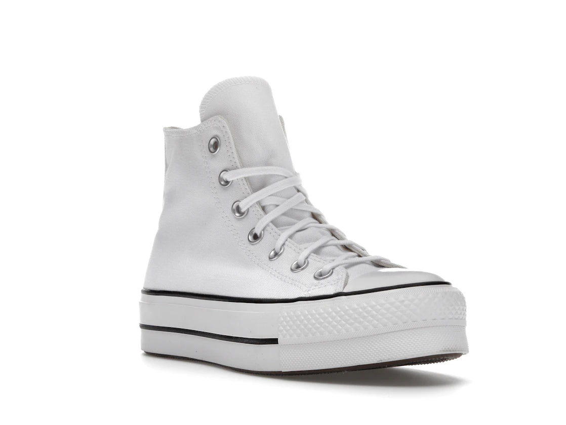 Converse Chuck Taylor All Star Hi Platform White Black (Women's) - vue secondaire A