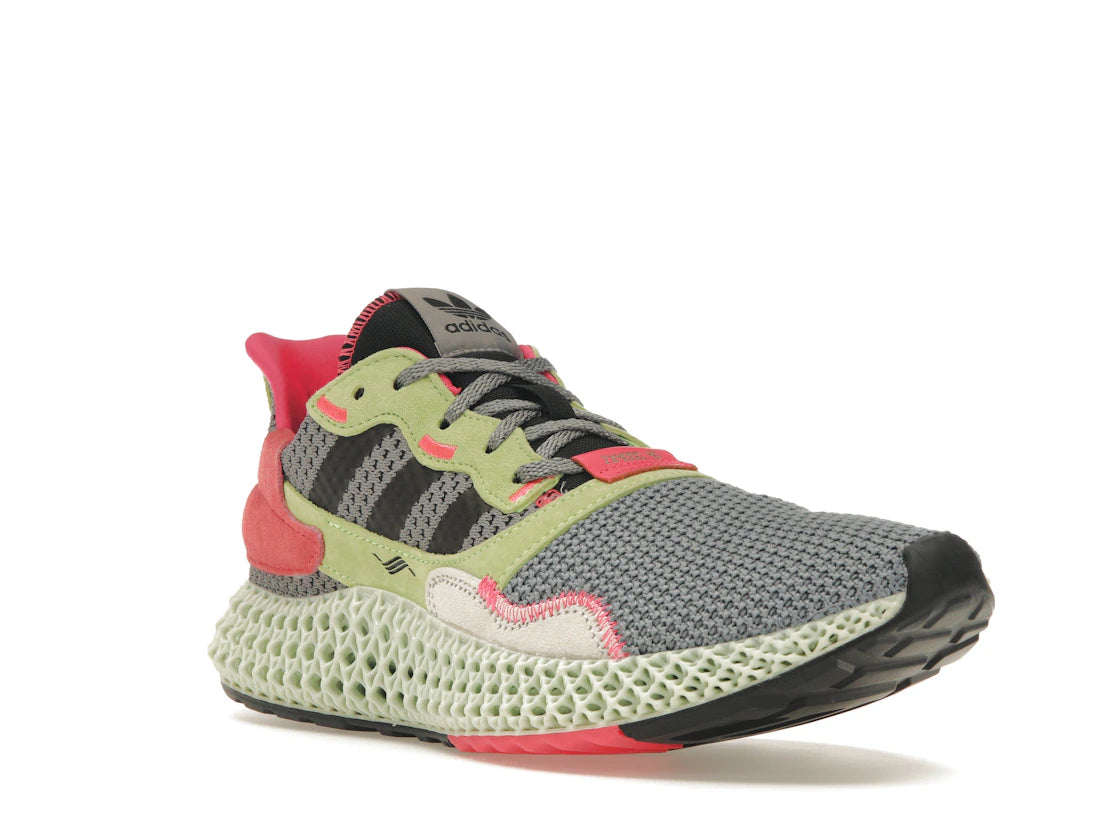 adidas ZX 4000 4D Grey Three Hi Res Yellow - vue secondaire A