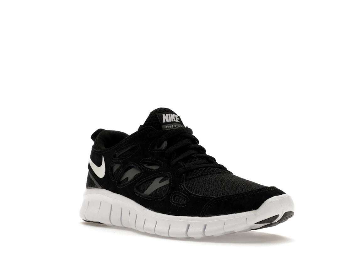 Nike Free Run 2 Black White (GS) - vue secondaire A