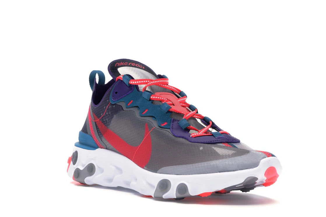 Nike React Element 87 Red Orbit - vue secondaire A