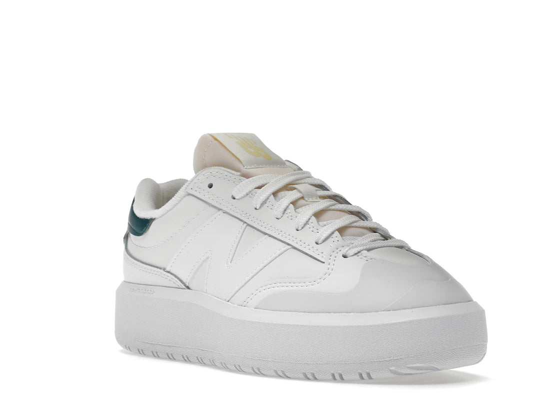 New Balance CT302 White Vintage Teal Maize - vue secondaire A