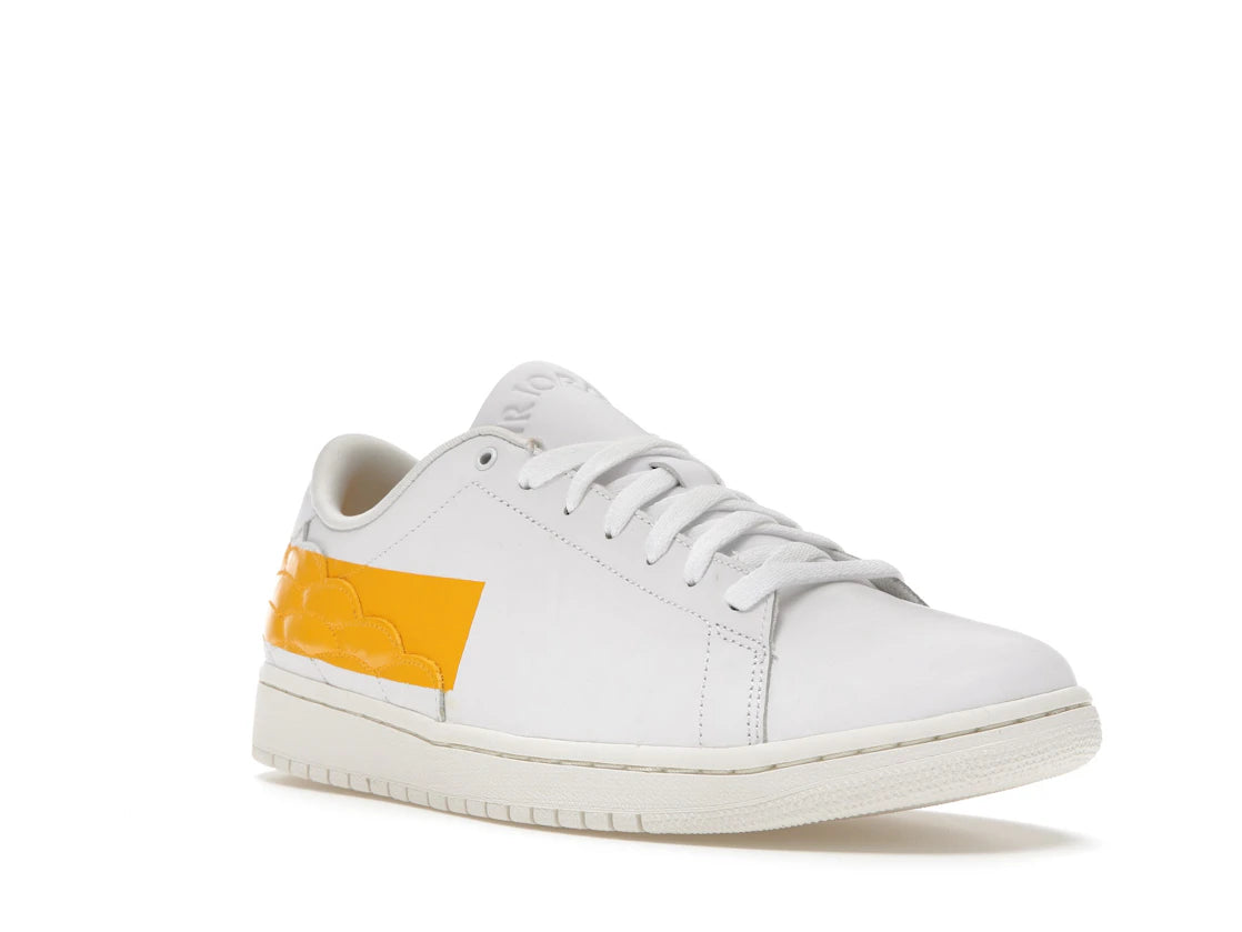 Jordan 1 Centre Court White University Gold - vue secondaire A