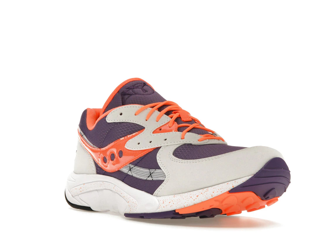 Saucony Aya White Purple Orange - vue secondaire A