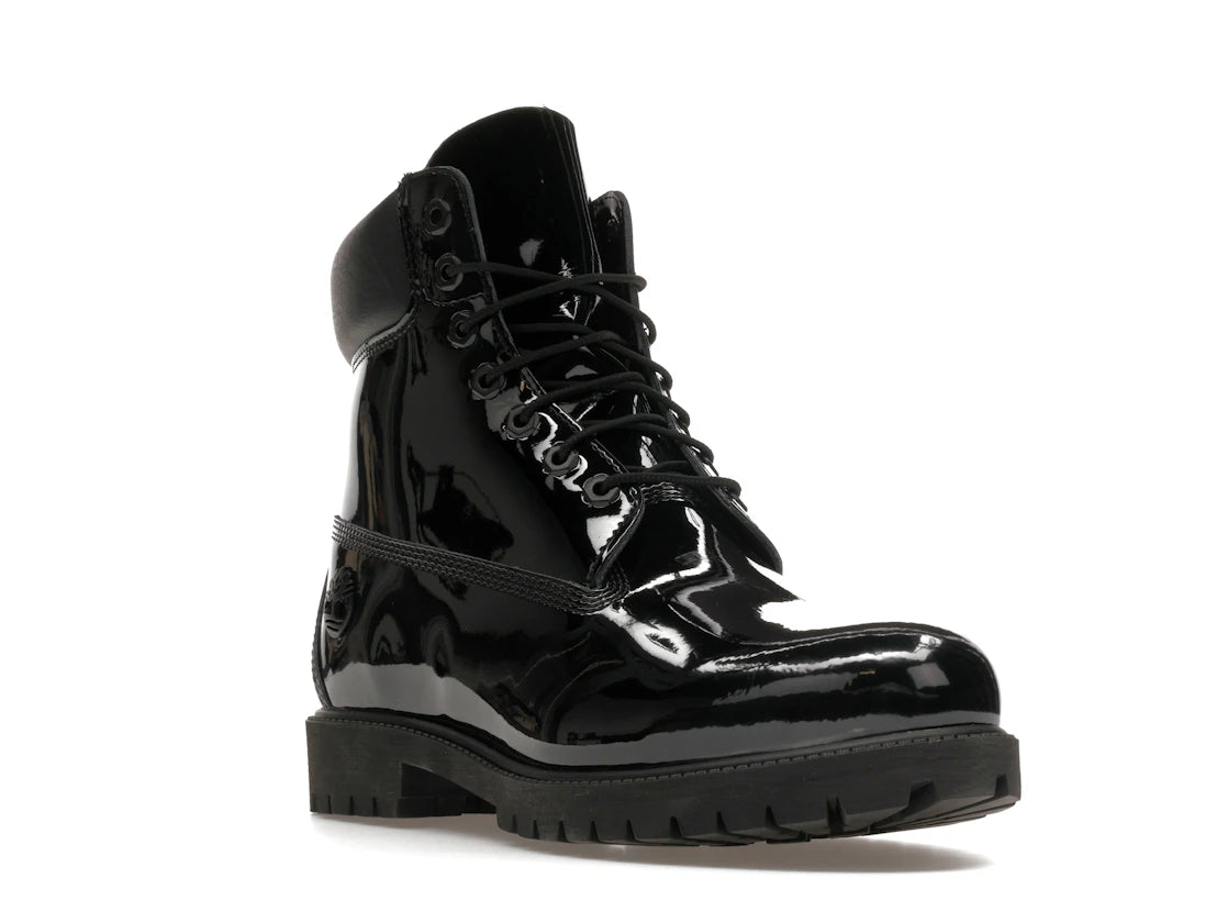 Timberland 6" Premium Waterproof Patent Boots Black - vue secondaire A