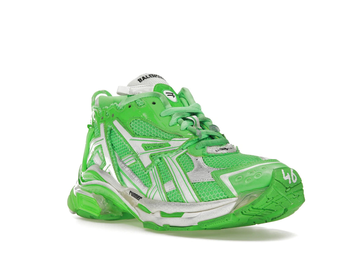 Balenciaga Runner Fluo Green - vue secondaire A