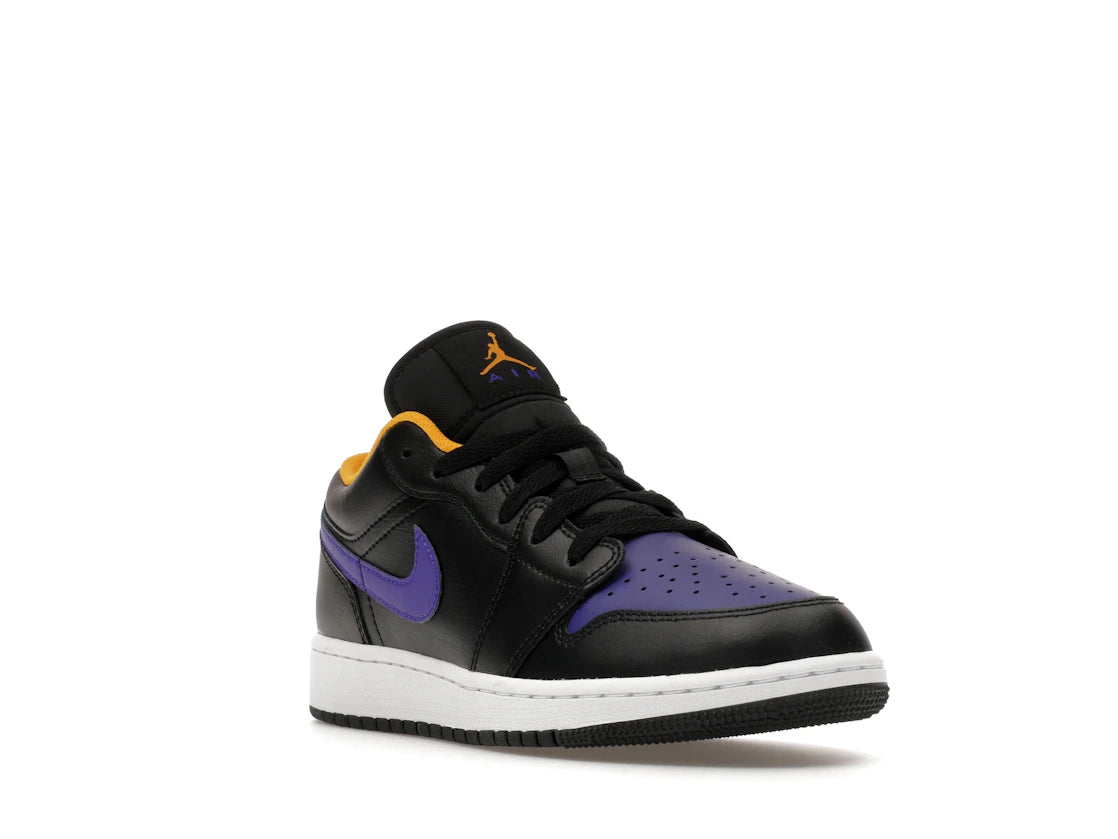 Jordan 1 Low Dark Concord (GS) - vue secondaire A