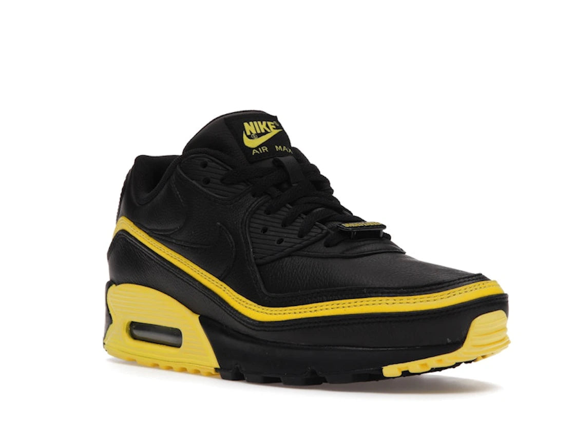 Nike Air Max 90 Undefeated Black Optic Yellow - vue secondaire A