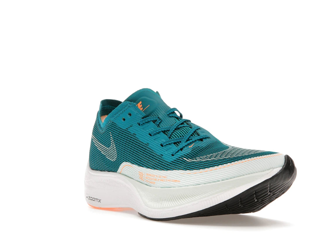 Nike ZoomX Vaporfly Next% 2 Bright Spruce Peach Cream - vue secondaire A