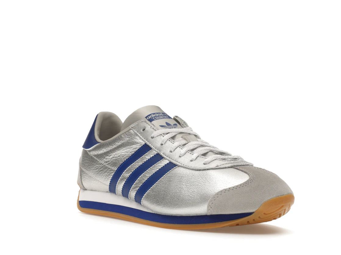 adidas Country OG Matte Silver Bright Blue Cloud White - vue secondaire A