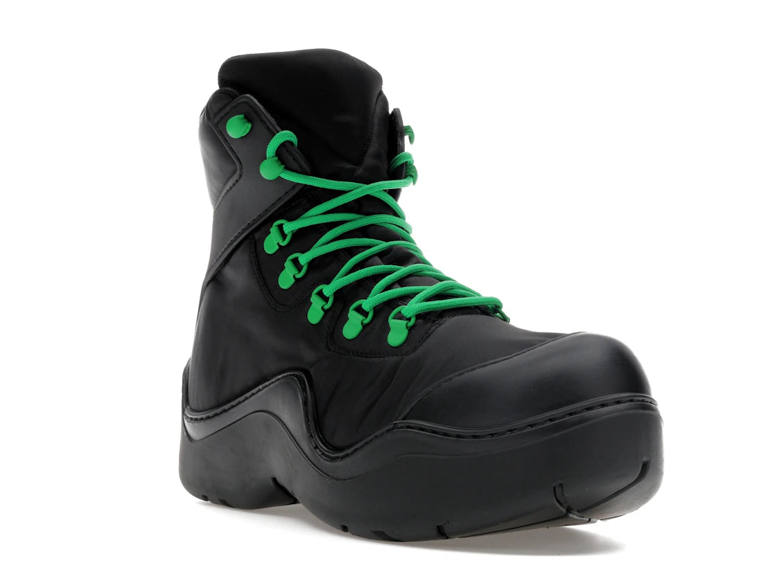 Bottega Veneta Puddle Bomber Black Green - vue secondaire A