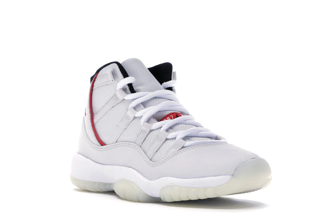 Jordan 11 Retro Platinum Tint (GS) - vue secondaire A