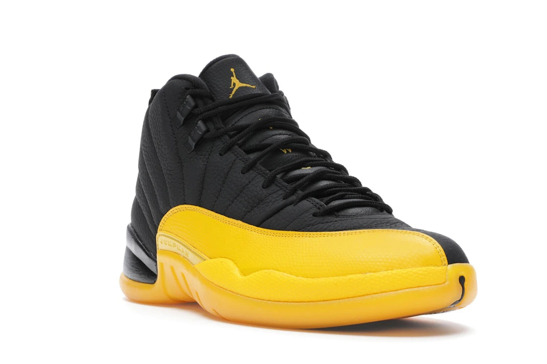 Jordan 12 Retro Black University Gold - vue secondaire A