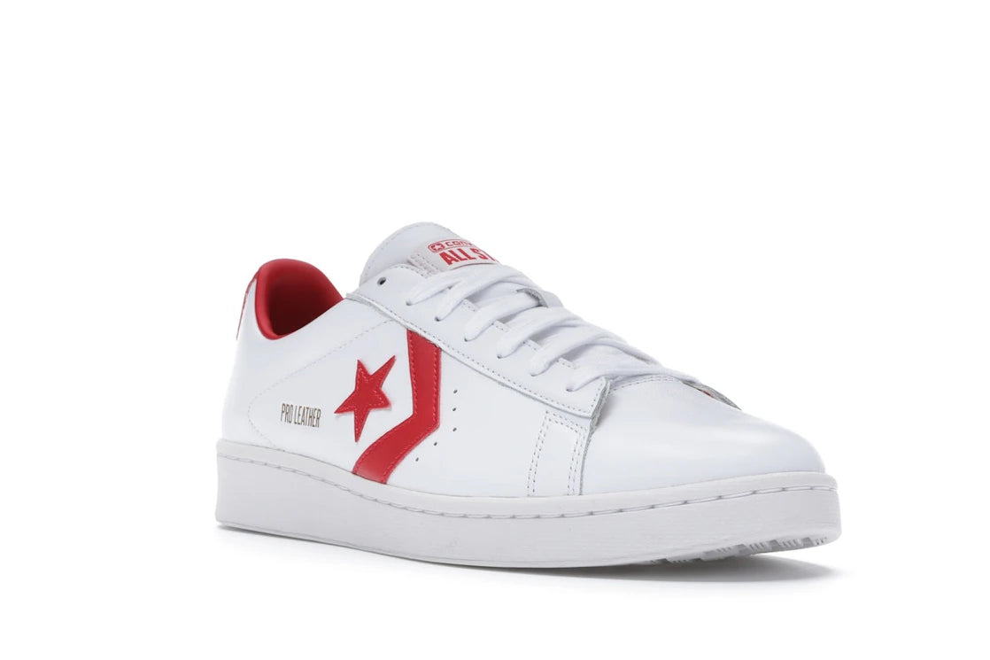 Converse Pro Leather Ox White Red - vue secondaire A