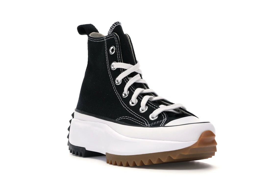Converse Run Star Hike Hi Black White Gum - vue secondaire A