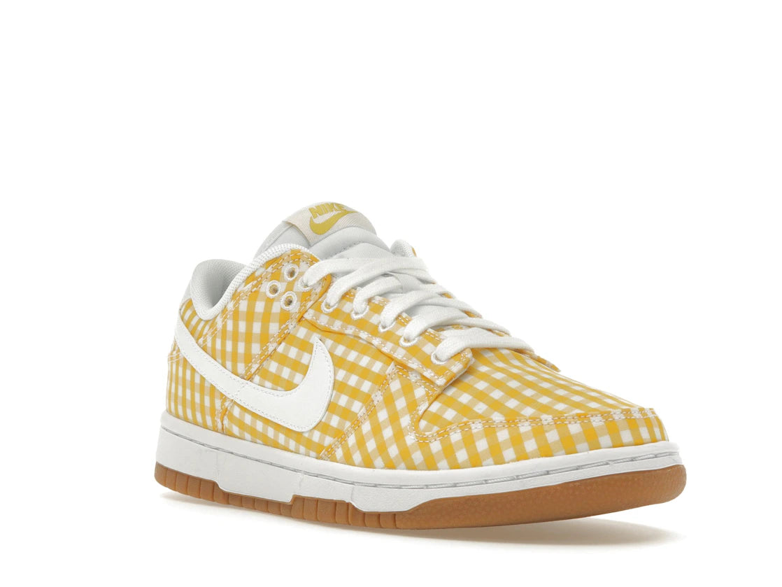 Nike Dunk Low Yellow Gingham (Women's) - vue secondaire A