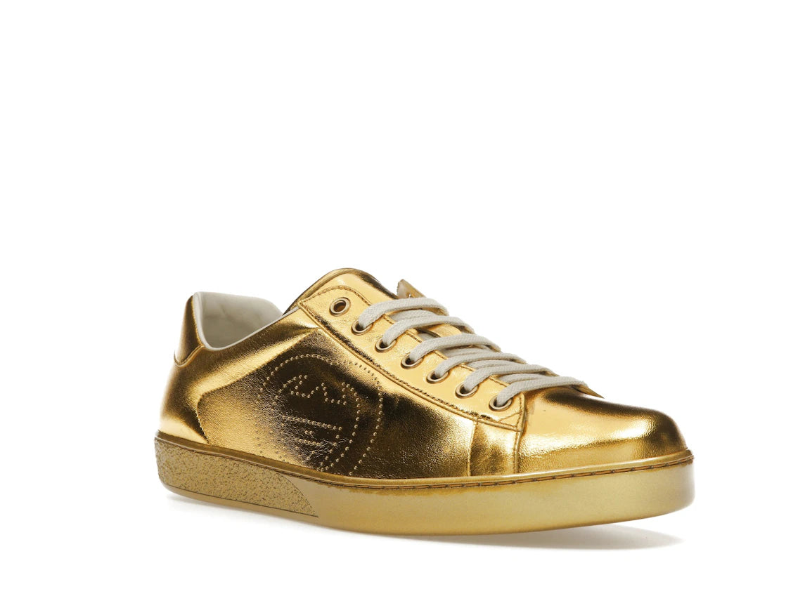 Gucci Ace Metallic Gold - vue secondaire A
