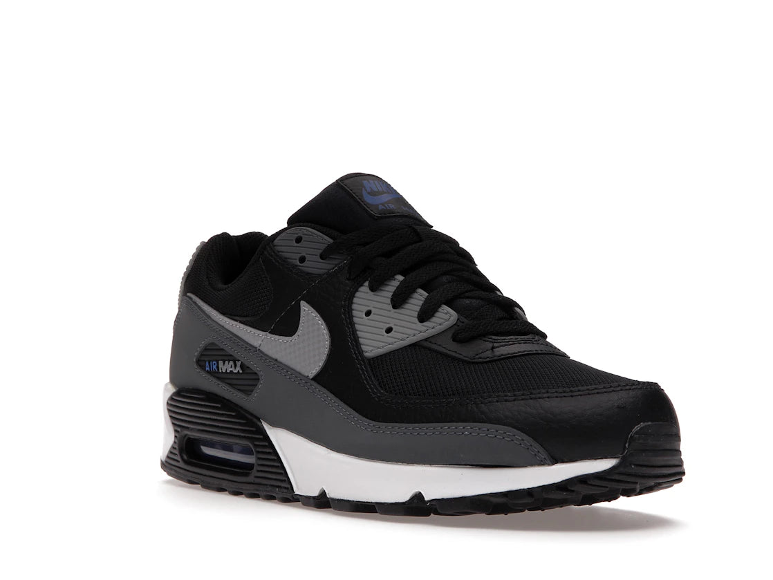Nike Air Max 90 Black Grey Blue - vue secondaire A