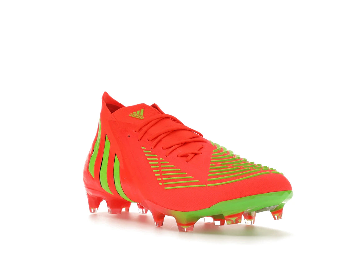 adidas Predator Edge.1 FG Solar Red Team Solar Green - vue secondaire A