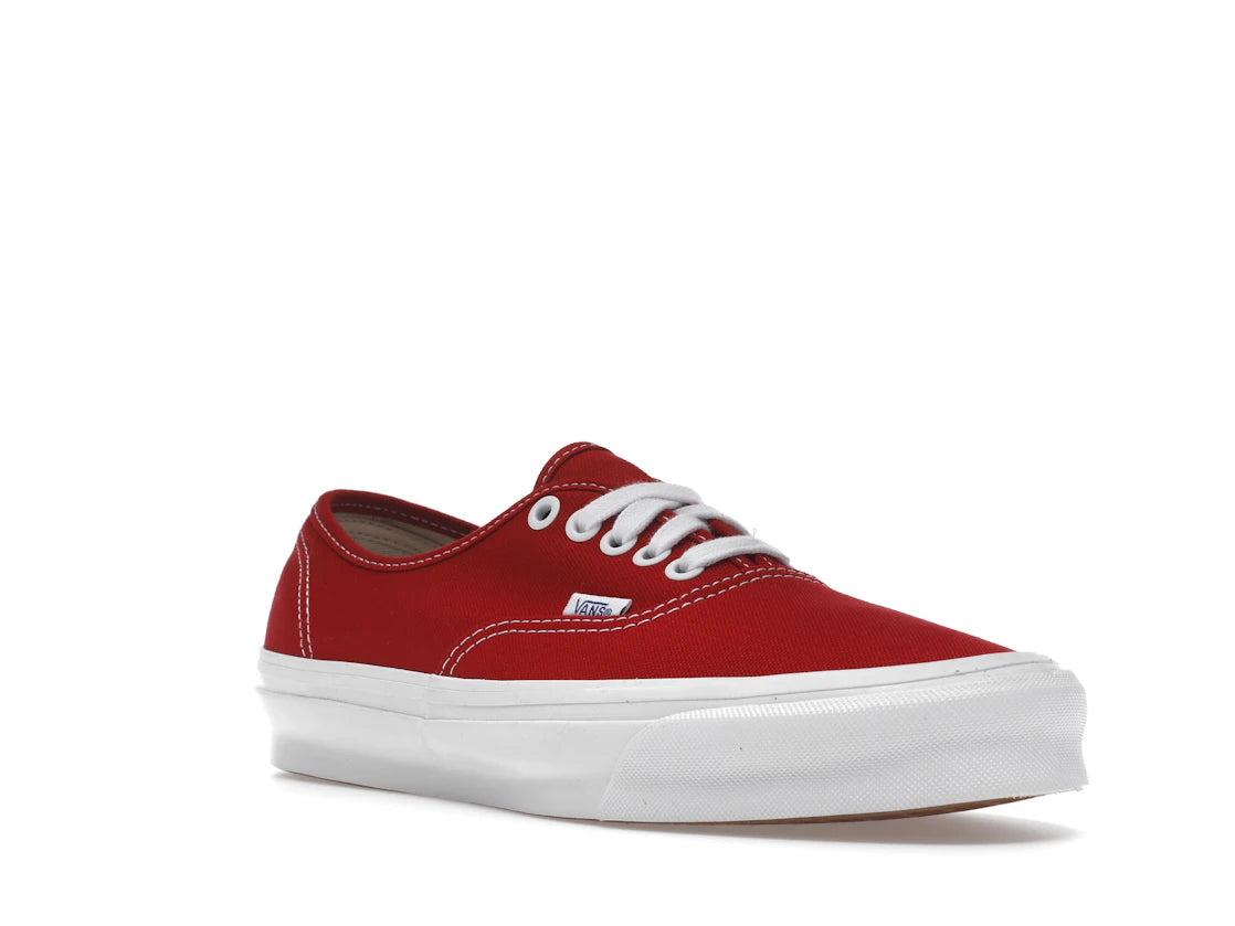 Vans OG Authentic LX Red - vue secondaire A
