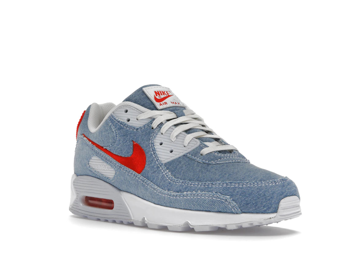 Nike Air Max 90 Denim Light Wash - vue secondaire A