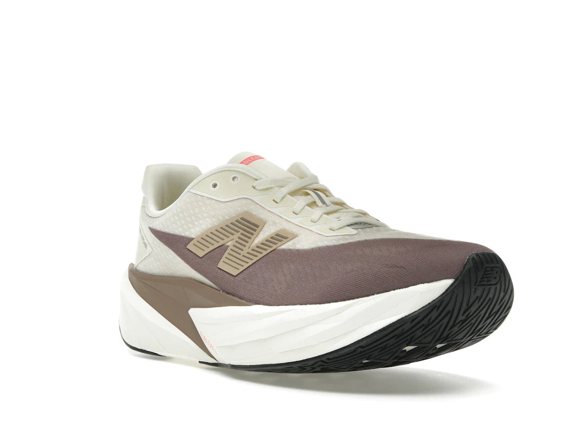 New Balance FuelCell Rebel v5 Angora Earth Shadow - vue secondaire A