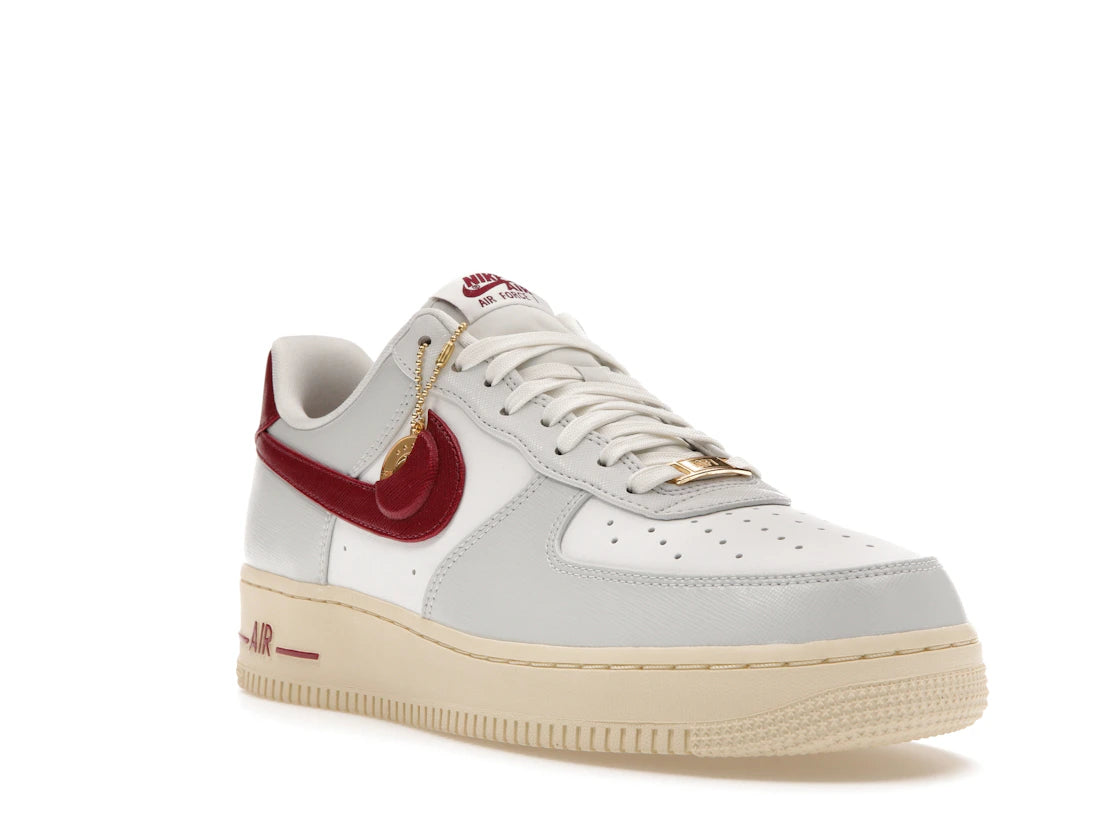 Nike Air Force 1 Low '07 SE Just Do It Photon Dust Team Red (Women's) - vue secondaire A
