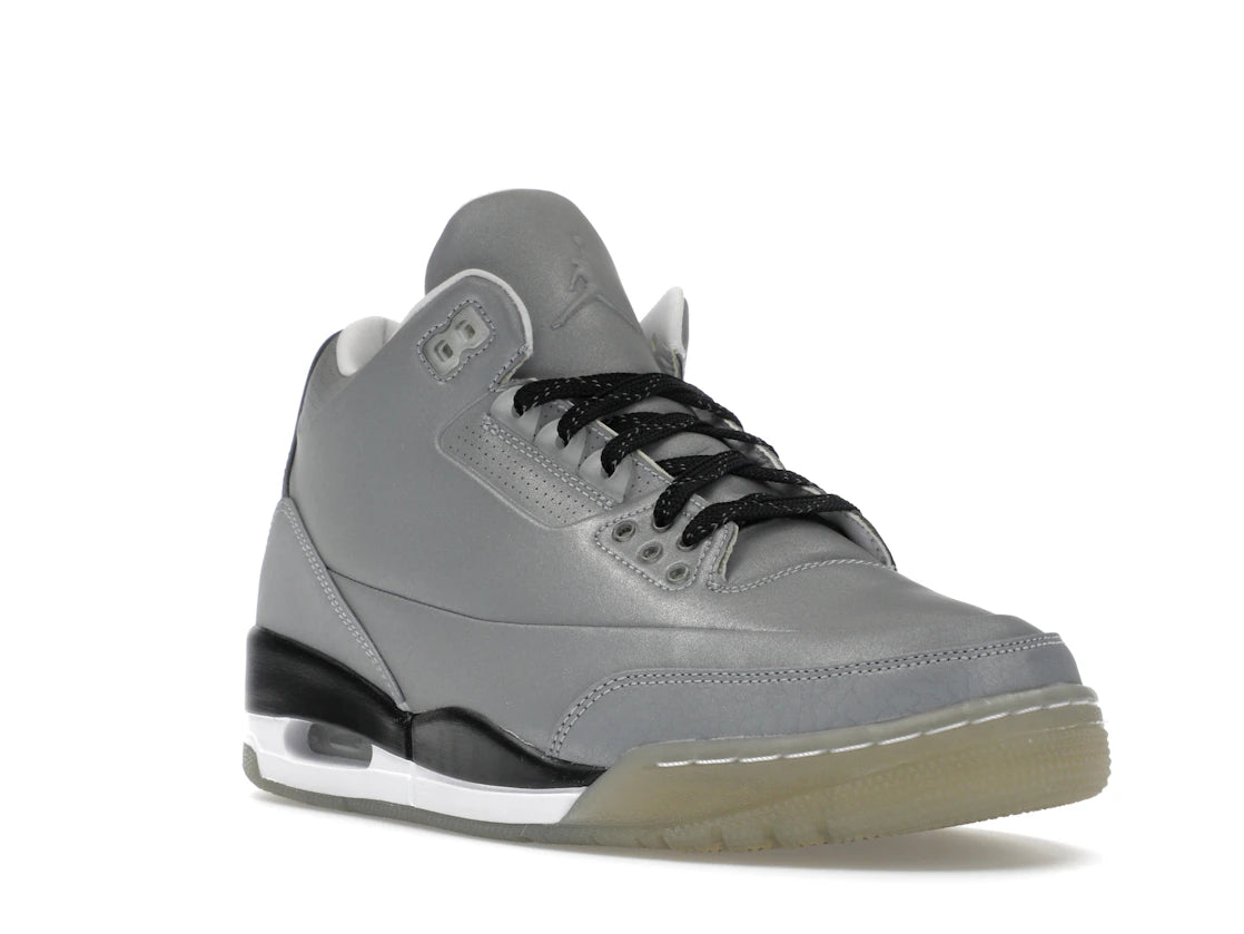 Jordan 3 Retro 5Lab3 Silver - vue secondaire A