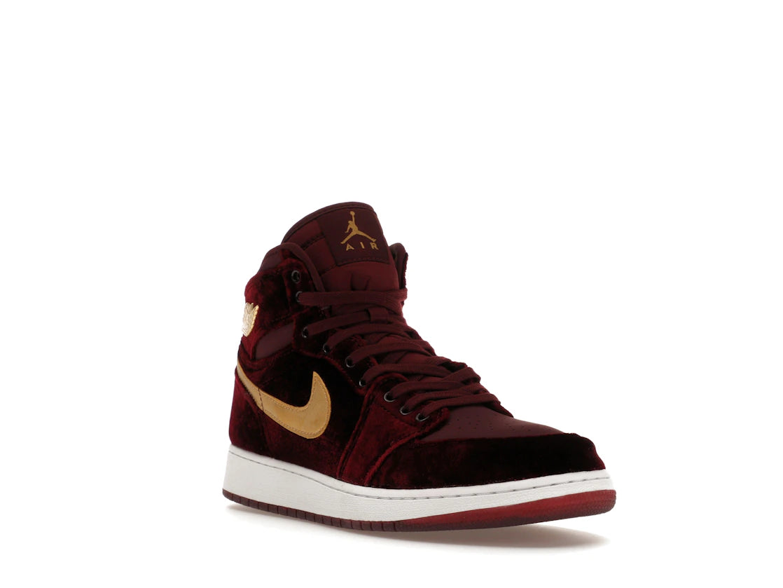 Jordan 1 Retro Heiress Night Maroon (GS) - vue secondaire A