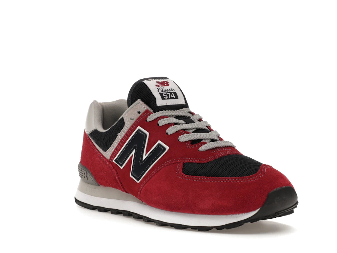 New Balance 574 Red Navy - vue secondaire A