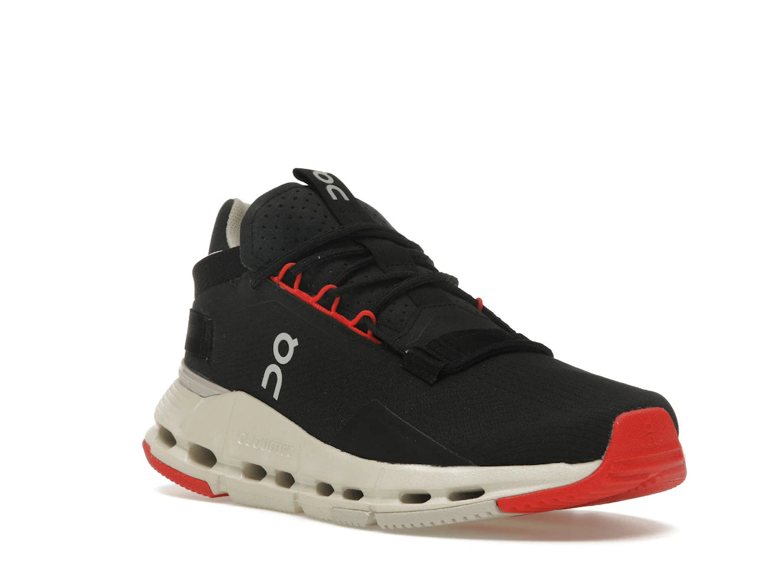 On Running Cloudnova 2 Black Red - vue secondaire A