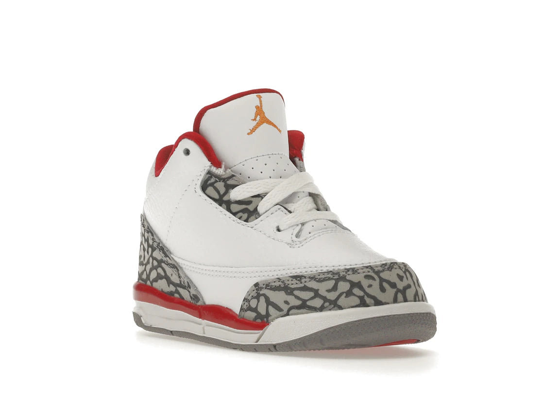 Jordan 3 Retro Cardinal (TD) - vue secondaire A