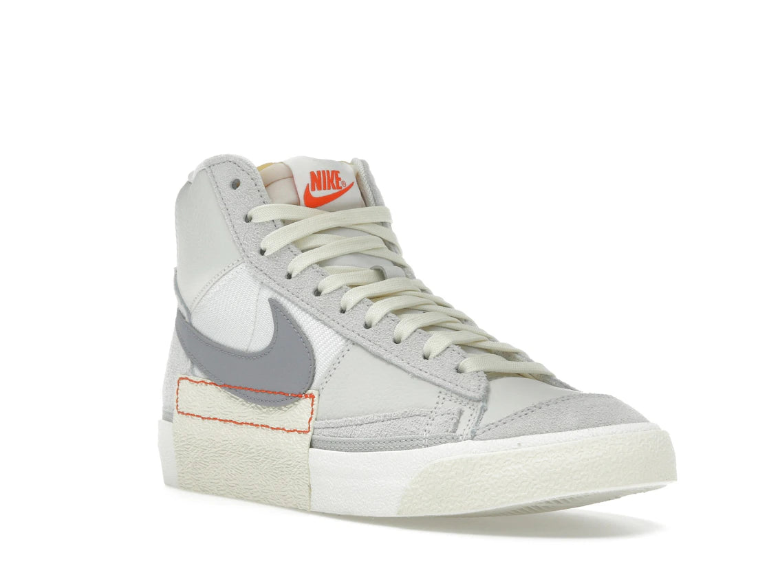 Nike Blazer Mid 77 Pro Club Summit White Cement Grey - vue secondaire A
