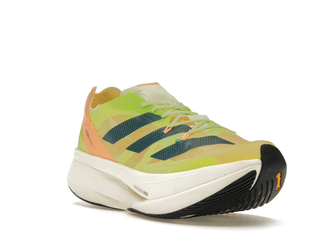 adidas Adizero Prime X Pulse Lime Real Teal - vue secondaire A